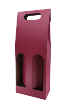 Karton VRÁNA 2 lahve červená